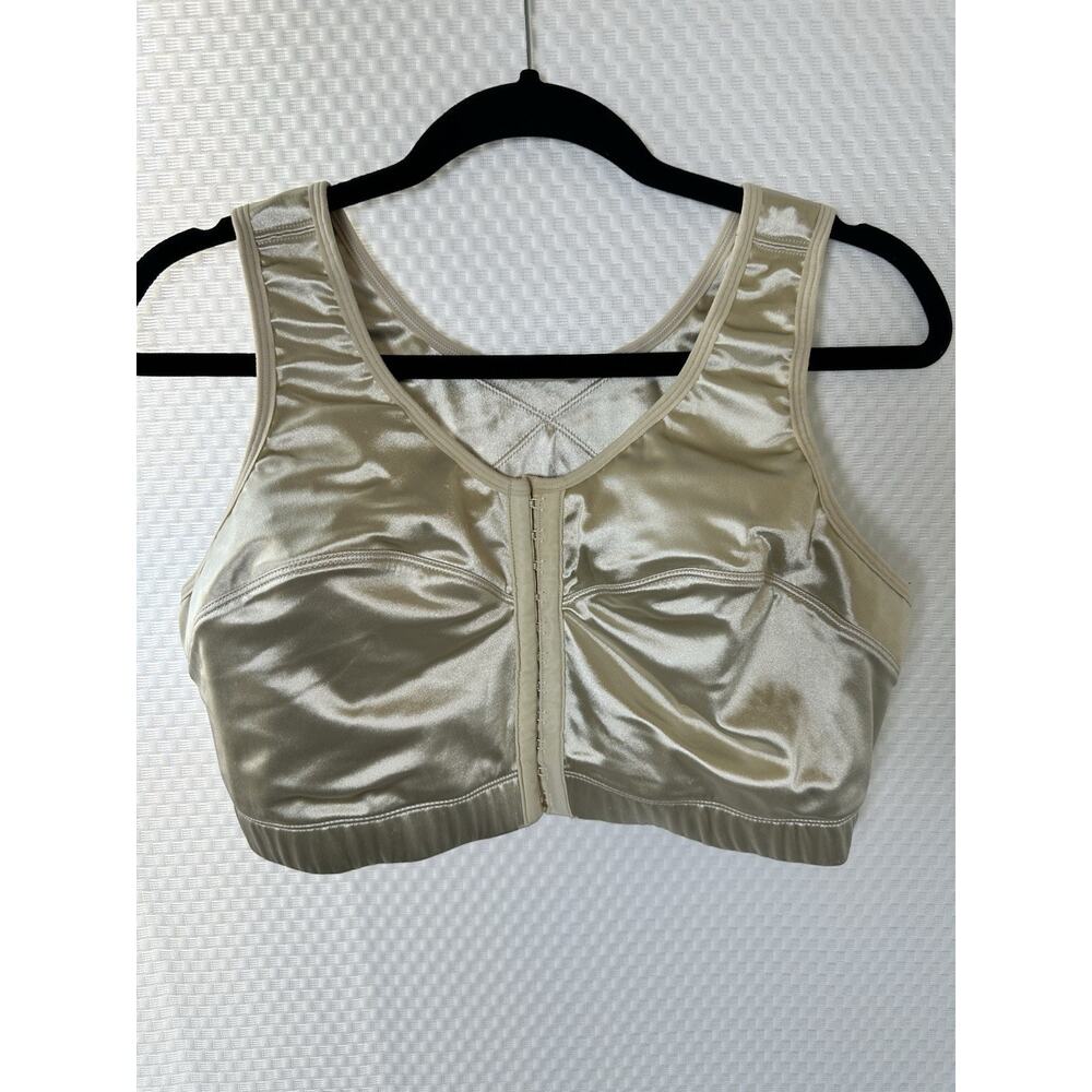 Enell NL100 Wireless High Impact Sports Bra 261 Size 4 Ecru